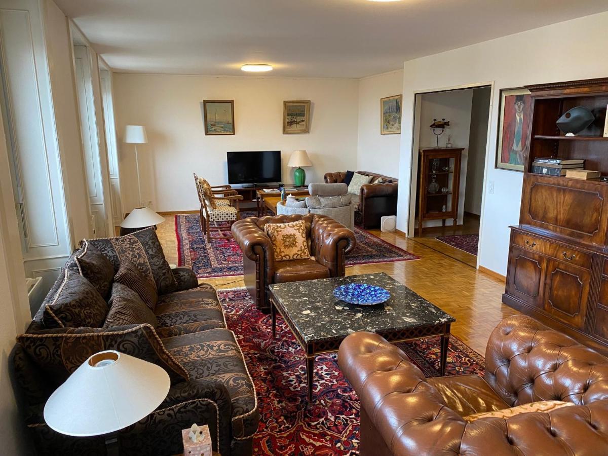 Geneve, Plein Centre,Belle Vue Lac, Splendide Et Grand Appartement 外观 照片